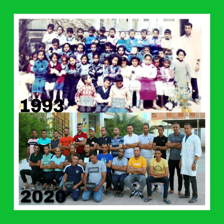 استرجاعا لذكريات الماضي، الاستاذ لخضر الشادة يدعو تلاميذه الذين درسهم في سنة 1993 بإبتدائية زكور فرحات الصغير بالوادي