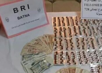 توقيف 03 أشخاص وحجز 728 قرص مهلوس بحي بارك أفوراج بباتنة