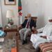 في لقاء جمعه مع وزير الاشغال العمومية / أمنوكال ناهقار وتمسنا أمد مصطفى يطرح إنشغالات سكان الاهقار 