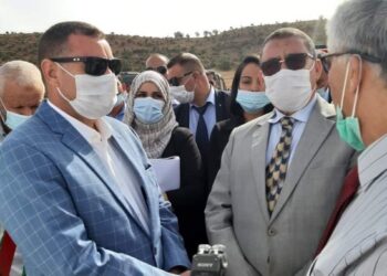 مستشار رئيس الجمهورية المكلف بمناطق الظل في زيارة إلى ولاية البيّض 