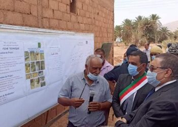 النعامة / مستشار رئاسة الجمهورية يعاين مناطق الظل