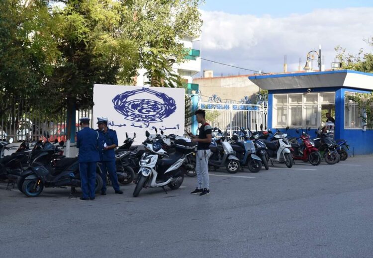 شرطة ميلة تحجز 26 دراجة نارية خلال عملية مداهمة