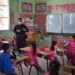 بشار  / لفائدة تلاميذ ابتدائية الشهيد العوفي عبد الله / تنظيم حملات تحسيسية حول السلامة المرورية، الوقاية من فيروس كورونا     